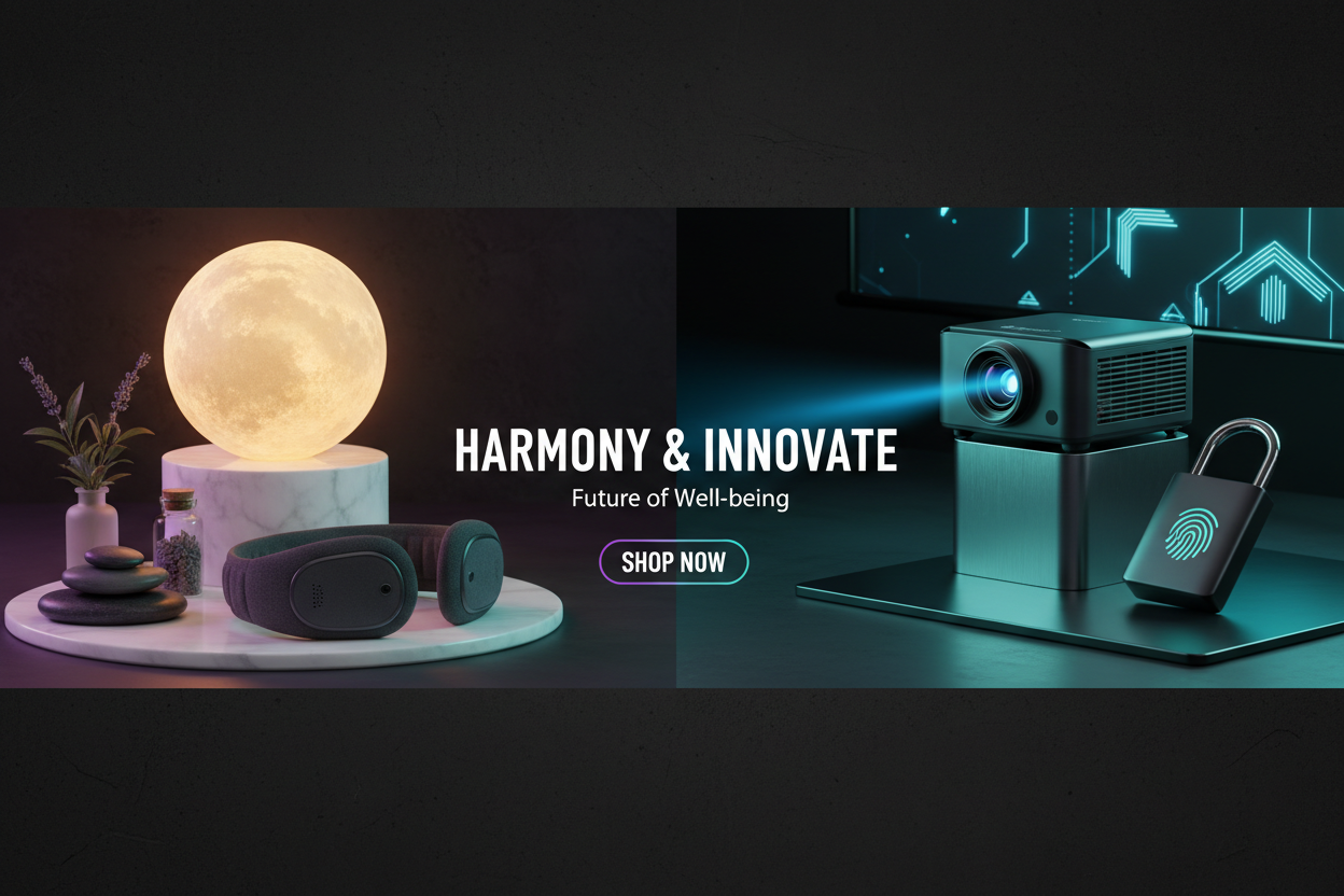 Tech & Wellness Hero Banner